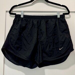 EUC Set of 2 -- Nike Tempo Running Shorts in Black and Neon Yellow, Sz XL